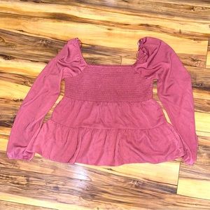 Paper Crane Baby Doll top